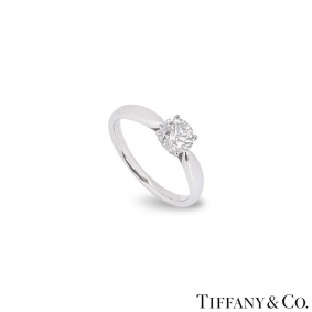 Tiffany & Co. Platinum Diamond Harmony Ring 0.72ct I/VS1 XXX